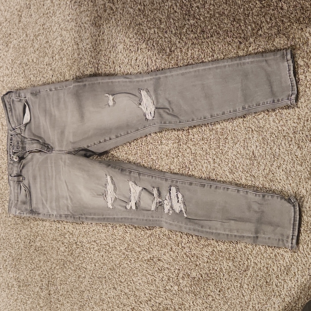 Hi rise jeans